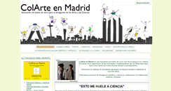 Desktop Screenshot of colarte.org